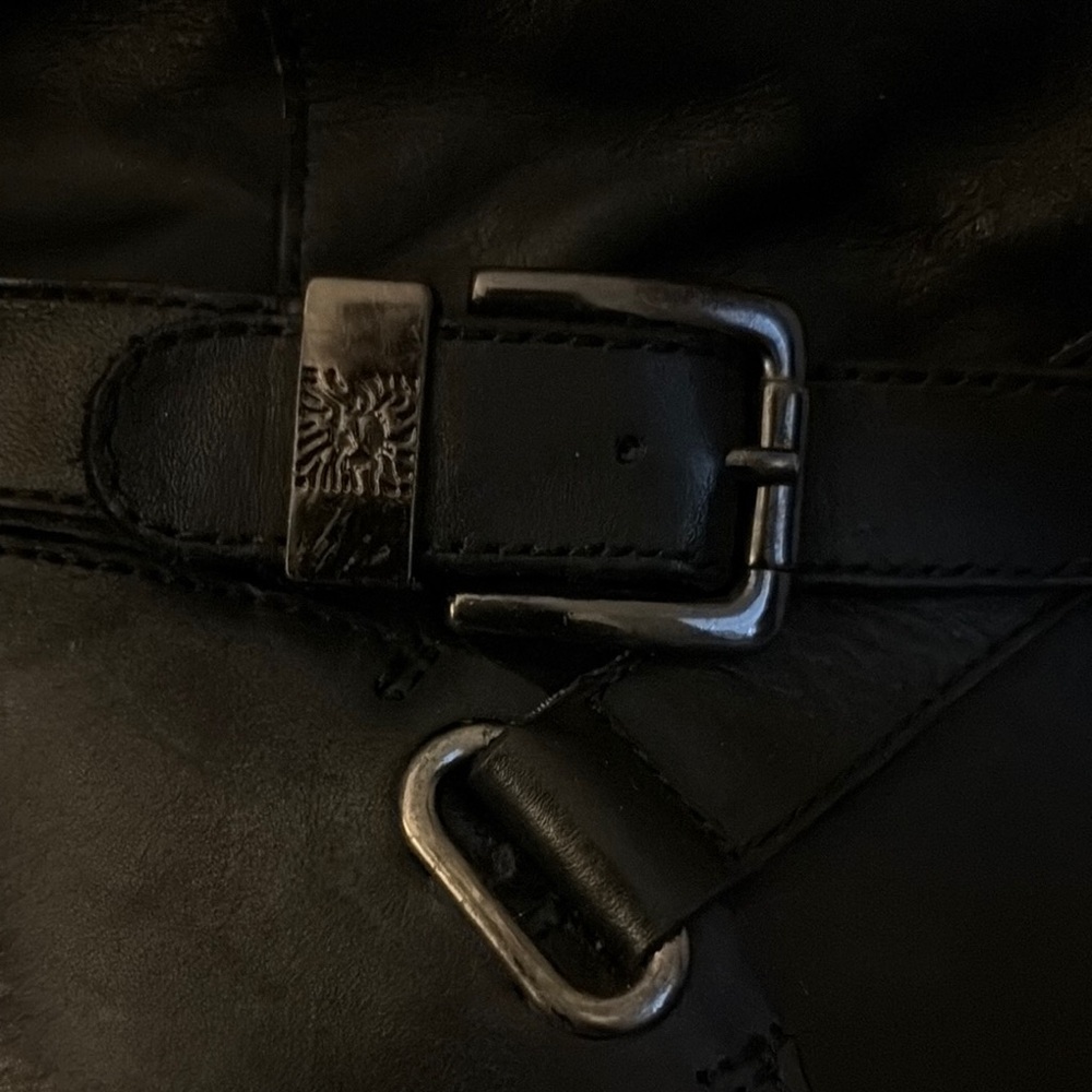 Anne Klein Black Elegant Heeled Boots - Picture 2 of 8
